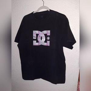 DC SHOE CO USA LARGE BLACK T-SHIRT